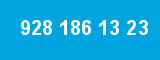 928 186 13 23